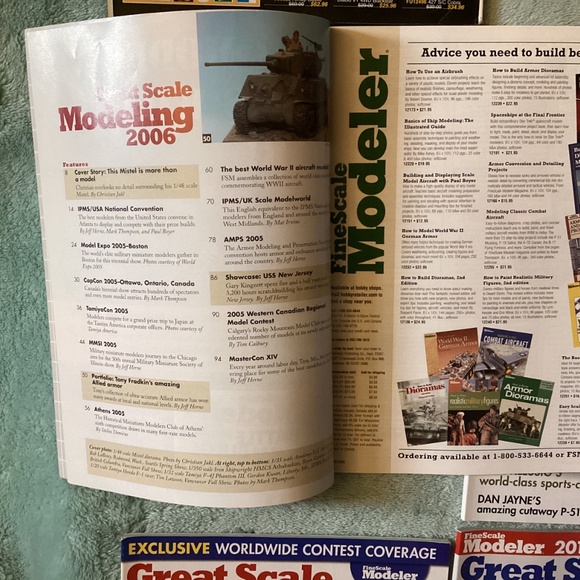 6 Great Scale Modeling FineScale Modeler Special Edition Magazine 2004-2008 2010 - Picture 8 of 11